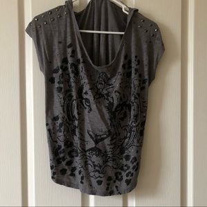 Graphic t-shirt Leopard design shirt